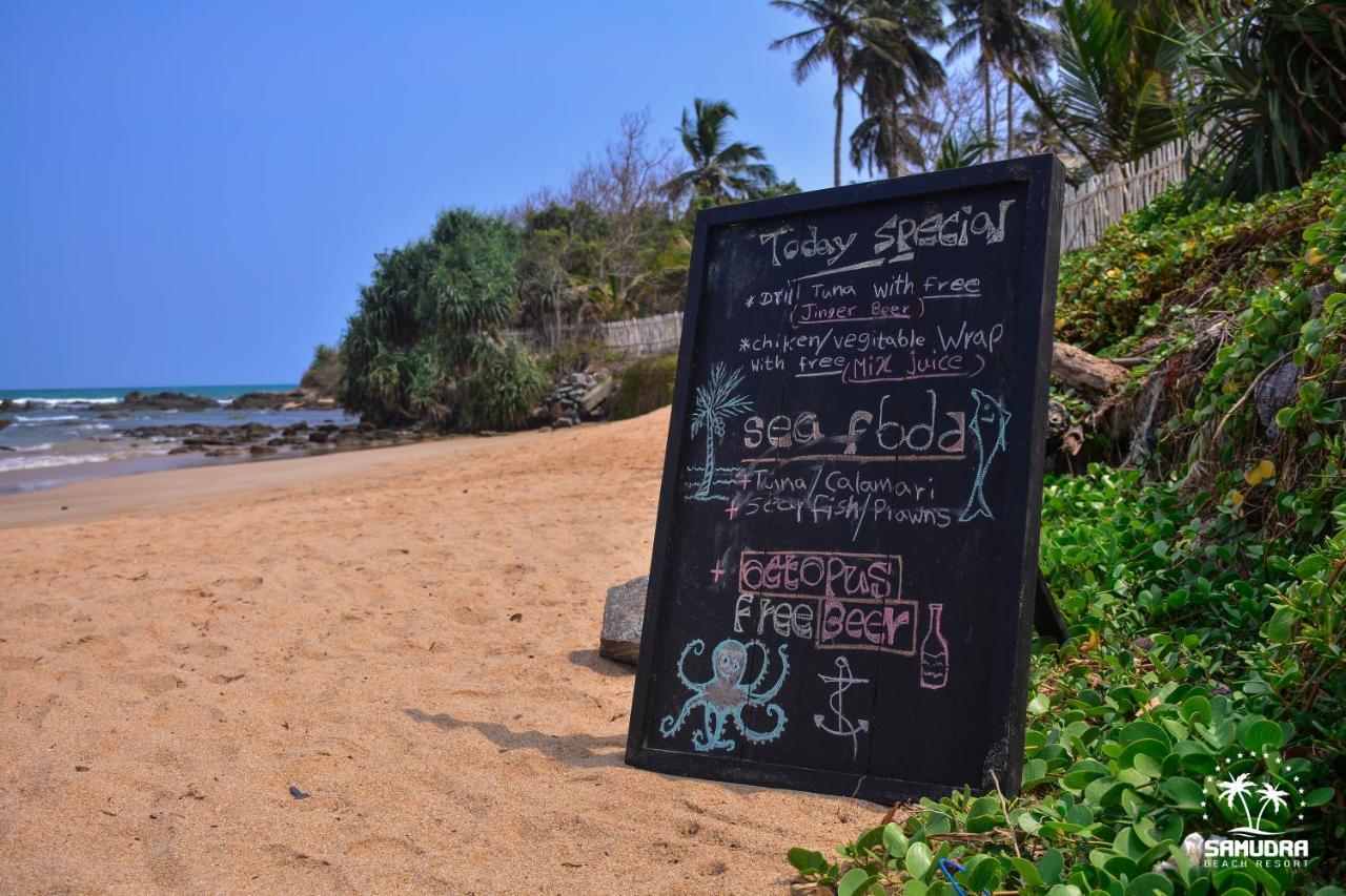 Samudra Beach Resort Tangalle Exterior foto